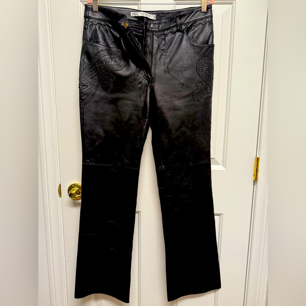 Zara Leather Pants S/S 2022